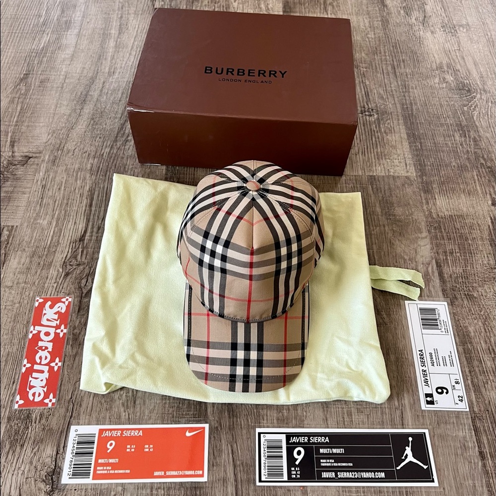 Burberry hat